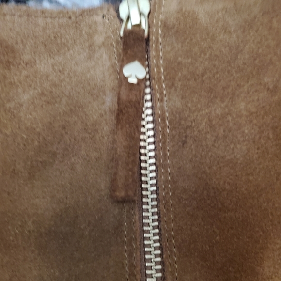 Kate Spade Baja Women Round Toe Suede Brown Boot Sz 8. New without box - Picture 9 of 9